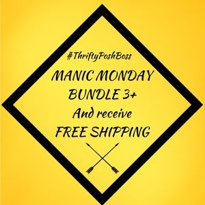 MANIC MONDAY !!! FREE SHIPPING 🖤⚡️🖤⚡️ Dresses, jeans and more PRICE DROP!!